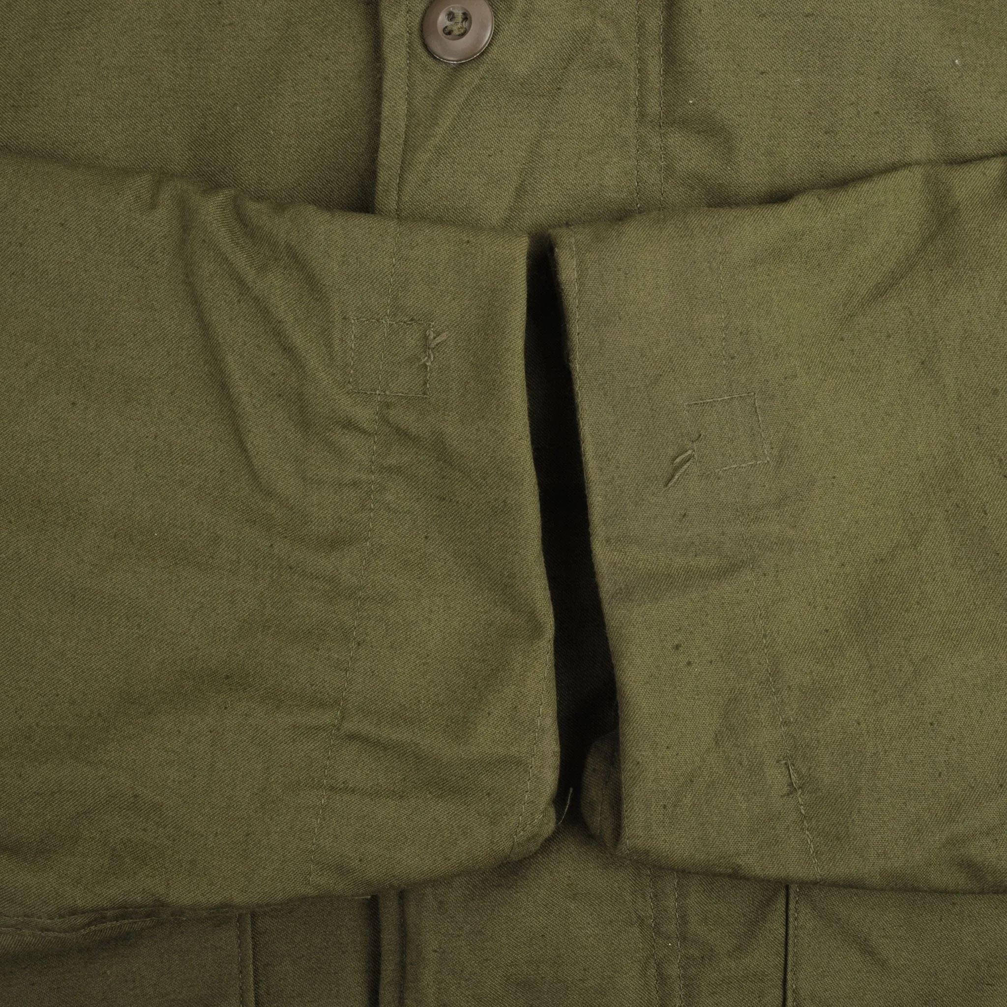 VINTAGE US ARMY M65 M-1965 FIELD JACKET 1975 VIETNAM WAR SIZE XL REGULAR