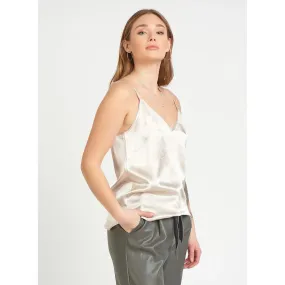 VNECK SATIN CAMI