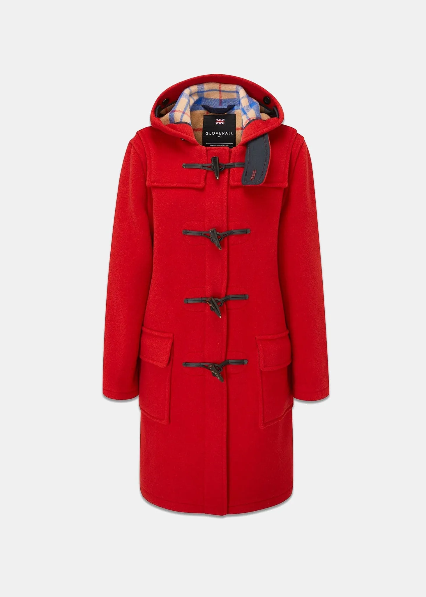 Women's Original Duffle Coat Red Thomson