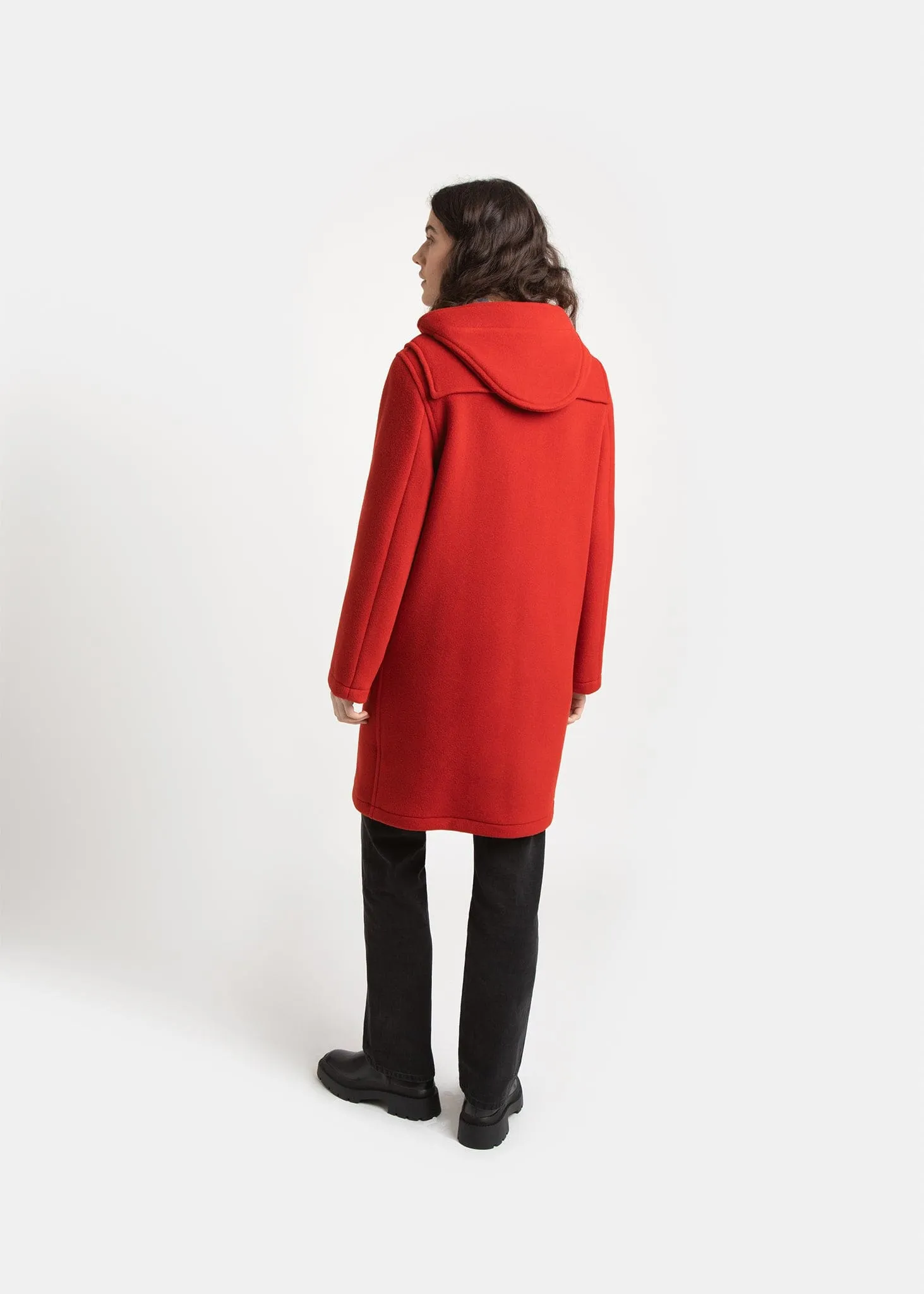 Women's Original Duffle Coat Red Thomson