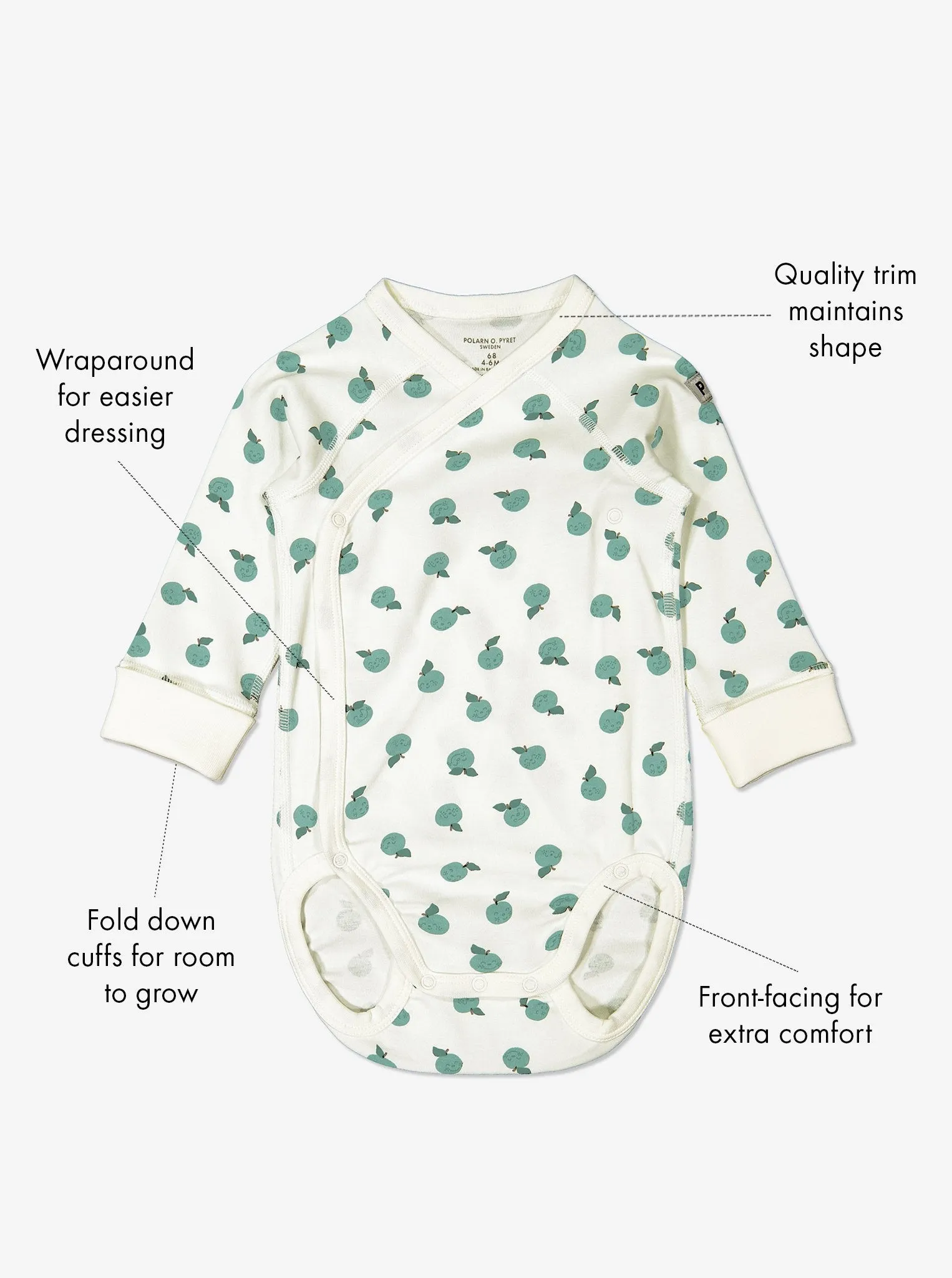 Wraparound Newborn Babygrow