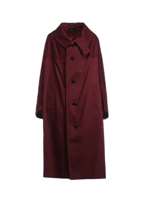 [Y's BORN PRODUCT] COTTON TWILL LONG CAPE COAT